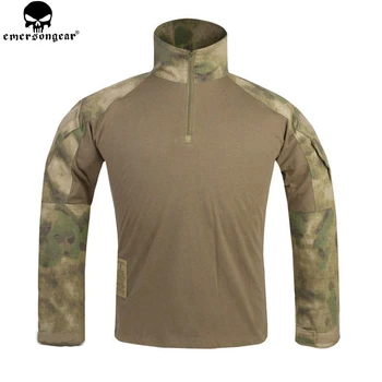EMERSONGEAR G3 Bekæmpe T-shirt Militære BDU Hær Airsoft Taktisk Gear Paintball Jagt Shirt Skov Multicam-Wolf Grå
