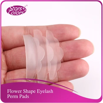 Engros-20 Poser/masse Genbrug blomst eyelash perm stænger S M L silikone eyelash perm stænger til eyelash perm eyelash makeup
