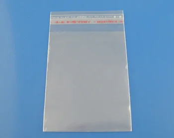 Engros 200 Selvklæbende Tætning Plast, Pakke Tasker (Brugbar Plads 5x5cm) 5x7cm