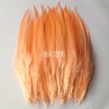 Engros 200pcs smukke Naturlige rooster tail fjer 10-15cm / 4-6tommer valgfri Farver