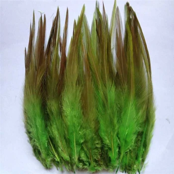 Engros 200pcs smukke Naturlige rooster tail fjer 10-15cm / 4-6tommer valgfri Farver