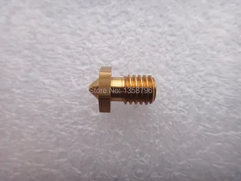 Engros 5pcs/masse 3D-Printer Dyse Full Metal M6 gevind Dyse 0,2 mm/0,3 mm/0,4 mm Til 1,75 mm DIY Reprap Makerbot