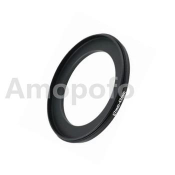 Engros-67mm-43mm Step-Down Metal linse filter Adapter Ring/67 mm Linse til 43 mm UV CPL ND Tilbehør