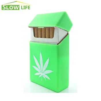 Engros-Grønne Stjerne Silikone Cigaret Cigaret Max Rygning Tilbehør Cigaret Tilfælde Dække Cigaret Sag Dekoration