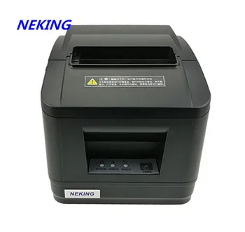 Engros helt nye Høj kvalitet pos-printer 80mm modtagelsen Lille billet stregkode printer automatisk skæremaskine printer