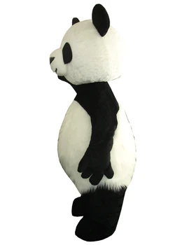 Engros Nye Version Kinesiske Giant Panda Maskot Kostume Jul cosplay Maskot Kostume Gratis Fragt