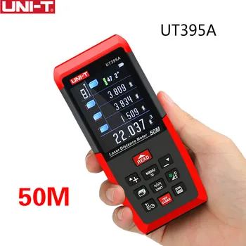 ENHED UT395A Laser Distance Meter 50 m~120 m afstandsmåler med 2MP Afstandsmåler Linse Bedste Nøjagtighed 2mm USB-Data Eksport PC Software