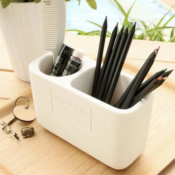 Enkel pen, pensel studerende børste indsamling patron modtager kontor kosmetik Europæiske kreative pen indehaveren silikone formen