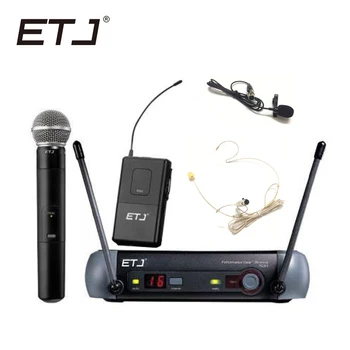 ETJ Mærke Professionelle Trådløse UHF Mikrofon-System PGX24/BETA58 PGX14 PGX4 PGX2 MIC for SCENEN uden tilfældet!Normal box