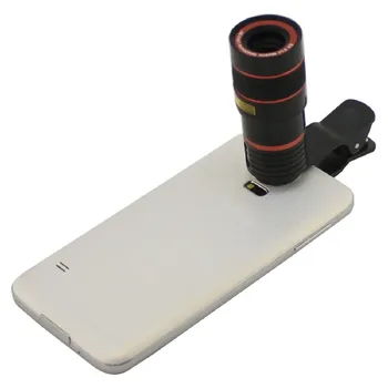 Etmakit Hot Nye Universal 8X Zoom Teleskop Telefoto Kamera Linse til Mobiltelefon, iPhone, Samsung Galaxy Note