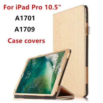 Etui Til iPad Pro 10.5 tommer Nye 2017 Beskyttende Smart Cover Læder Tablet, Apple ipad pro10.5 ipadpro105 PU Protector tilfælde
