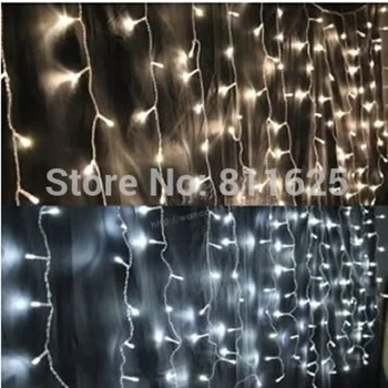 EU ' OS Stik 3m*3m 300LEDs, blinkende lys lane LED String gardin lys Jul hjem garden festival lys
