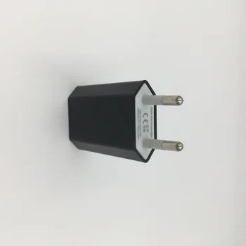 EU-USB Oplader & 2m Flettet Nylon data sync oplader USB kabel til iphone 4, 4s, 3gs, ipad 2, 3 ipod classic, nano touch