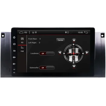 Eunavi 1 Din Android 7.1 HD 1024*600 Bil Radio Stereo Bil GPS Navigation 9 tommer Til BMW E53 E39 X5 med WiFi, 3G-Audio Afspiller BT
