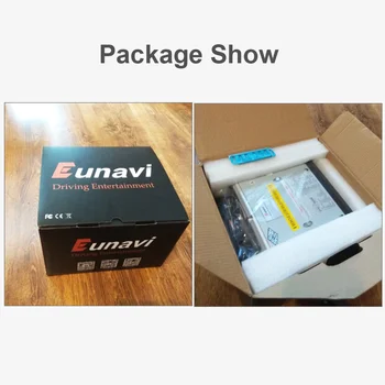 Eunavi 2 DIn Bil DVD-8 