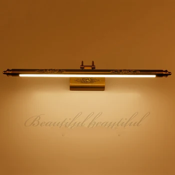 Europa makeup-spejl lampe 500mm 8W led fugt badeværelse lys retro kommode væglamper