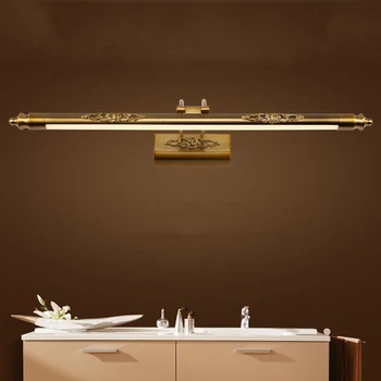 Europa makeup-spejl lampe 500mm 8W led fugt badeværelse lys retro kommode væglamper