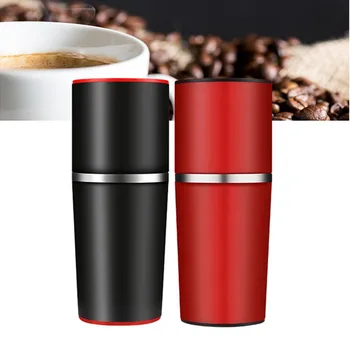 Ewold Manuel Og Kaffefaciliteter Hånd Pres Bærbare Espresso-Maskine Og Trykke på Flaske Pot Og Værktøj til Udendørs Rejser Bruge