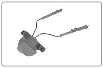 EX Headset hovedtelefon dele og Hjelm Jernbane-Adapter Sæt GEN1 for Comtac I/II hovedtelefoner headset Black DE FG