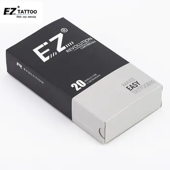 EZ Revolution Tatovering Nåle Patron Runde Liner #10 (0,3 mm)L-taper (5,5 mm)Tatovering Kit Tilbehør Forsyning 20 stk /kasse