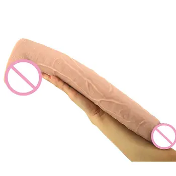 FAAK 15.5 tommer Super Stor Dildo Med sugekop Realistisk Penis Stor Consoladores Giant Dildo Voksen Sex Legetøj til Kvinder