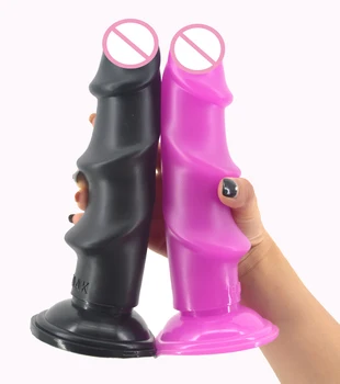 FAAK realistisk dildo suge-ribbed dildo stor penis sex legetøj til kvinder mand ekstrem stimulere voksen sex produkter shop Anal plug