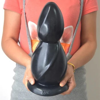 FAAK Super stor anal plug sugekop stor butt plug vagina orgasme fyldte anal dildo sex produkter liggende massage sex legetøj