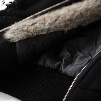Fabrikken Leverer Kvinders Store Fur Hooded Coat Parkacoats Vinter Outwear Tykkere Jakke, Sweatshirt Kvinder Tøj Mærke Stil C6N184Y