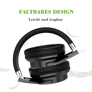 FANATISKE B21 Dyb Bas Bærbare Touch-Kontrol Trådløse Bluetooth-Over-ear-Hovedtelefoner med Indbygget Mikrofon til iPhone 6 6s 7/7 Plus