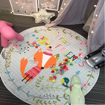 Farverige Børn, der Leger Tæppe Toy opbevaringspose Kid ' s Toy Arrangør Baby Kawaii Tæppe
