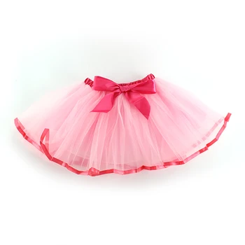 Fashion Baby Kid Pige Tutu Nederdel Bue Prinsesse Tulle Ballet Dancewear