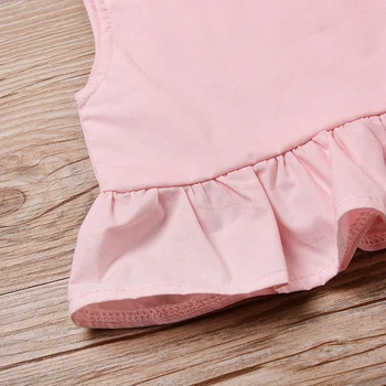 Fashion Sommer Baby Tøj Sæt Barn Kids Pige Solid Stribet Bomulds T-shirt til Piger Toppe Blomst Korte Bukser Tøj Tøj