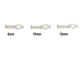 Fastsættelse LED Strip Montering Clip Connector 8mm 10mm 12mm for Ikke vandtæt LED Strip,10stk/masse