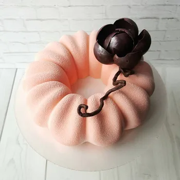 FILBAKE 3STK Bageforme Forskellige Rund Form 3D Silikone Chokolade Mousse Er Skimmel Dessert Bagning Kage Pan