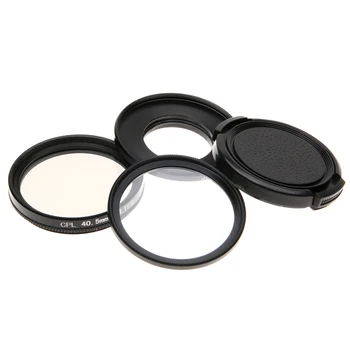 Filtre til Sjcam Sj7 Legende 40,5 mm CPL UV-Filtre Adapter Ring Slin UV-Lens Cap for SJ7 Legende Sports-Action-Kamera Tilbehør