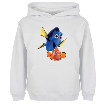 Finde Nemo Regal Blue Tang Dory Sjove Tegneserie Hættetrøjer Mænd Kvinder Dreng Pige Pullovere Sweatshirt Foråret Efteråret Hoody Jakke Frakke