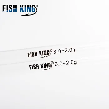 Fishking Carbon plast Flyde LYS 6+2/ 8+2 Fiskeri Flyder Rør Fiskeri Float Sæt Pesca fiskegrej Værktøj
