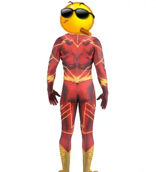 Flash Cosplay Kostume 3D-Print Spandex Halloween voksen marvel lycra Skyggen superhelt kostume spandex Cosplay Passer til