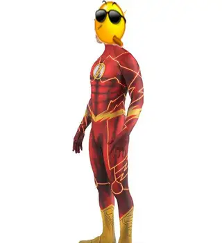 Flash Cosplay Kostume 3D-Print Spandex Halloween voksen marvel lycra Skyggen superhelt kostume spandex Cosplay Passer til