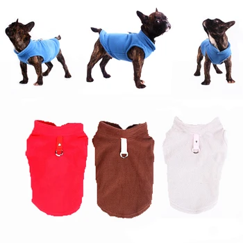 Fleece Tøj Hvalp Kat Udnytte Pelsen Kostumer Casual Jakke Til Små Hunde Varm Vinter Hund Vest Hund Chihuahua Sweatshirt