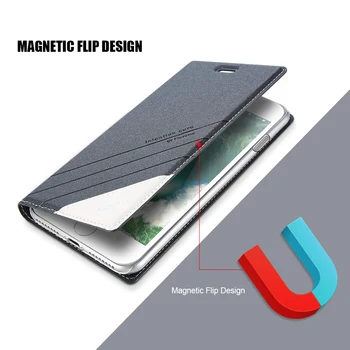 FLOVEME Luksus Støtteben Flip Case Til Xiaomi Redmi 4 Pro Mi5 Magnetiske Wallet Cover Til Huawei Mate 9 For Meizu m3s Tilfælde Coque