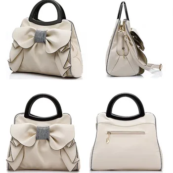 Flyone Nye Bow Fashion Håndtasker Søde Dame Bag Damer taske Kvinde Bag Lady ' s Bedste Gave Smuk Bue For Smuk Hendes FY0146