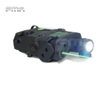 FMA Taktiske DA/PEQ-15 Grøn Prik Laser med Hvid LED Lommelygte & IR-lyset Jagt Pistol Lys Tilbehør