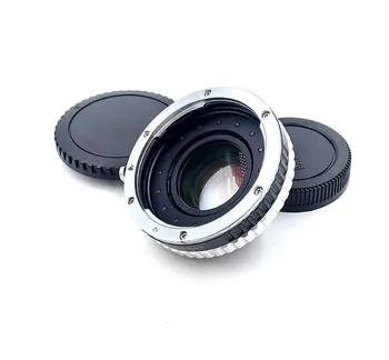 Focal Reducer Hastighed Booster-Adapter w/ Blænde for Canon EF-Objektiv til M4/3 mount-kamera GF5 GF6 GX7 GH4 E-PL6 E-PL5 BMPCC