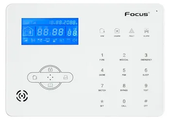 Focus ST-IIIB 433Mhz/868Mhz Voice prompt Trådløse Hjem GSM Alarm System hjemmeværnet sikkerhed Alarm System Med WebIE PC-Kontrol