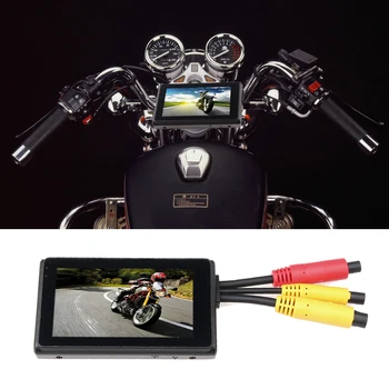 Fodsports 1080P motorcykel DVR T2 motorcykel video-optager Dash Cam moto dual-kameraer med Wired Controller