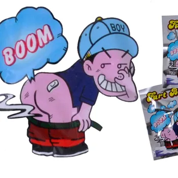 Fool ' s Day hele toy bag prutte poser Legetøj stinke bombe taske spoof hele person, der spiller et trick Creative toy + gratis fragt