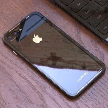For Apple iPhone 7 Tilfælde Gennemsigtig Klart Glas capinha fundas Dække iPhone7 Tilfældet For Apple coque iPhone 7Plus Sag 7 Plus etui