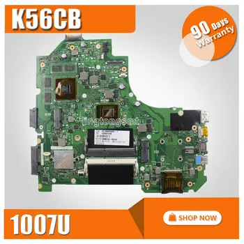 For ASUS K56CB K56CM A56C S550CM Laptop Bundkort REV 2.0 1007U GT740 2GB Bundkort test