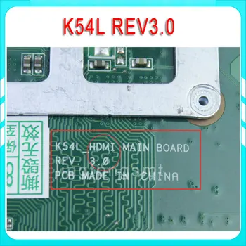 For ASUS X54H K54L REV 3.0 Notebook Bundkort PC hovedyrelsen professionel Engros Hurtig levering